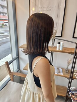 プルス(Plus)の写真/朝のスタイリングがラクになると大好評◇再現性の高い洗練されたスタイルなら《 Plus 》にお任せください♪
