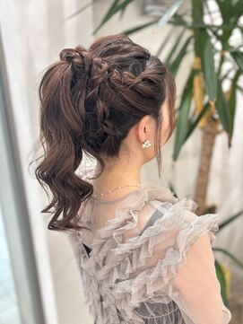 カノン(kanon hair&beauty) ポニーテールアレンジ♪