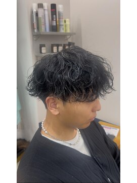 メンズサロン エピックバイファン 竹ノ塚(epc by F.U.N) 波巻きパーマスタイル