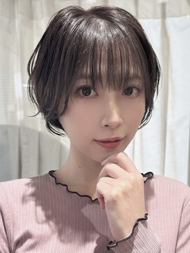 ハピネス クローバー 八木店(Happiness CLOVER) ショートボブ　アッシュブラウン　透明感カラー　大和八木