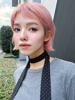 ホォレ 豊中店(fore)&nbsp;オリーブミルクティーカラーベージュボブブリーチレイヤー豊中