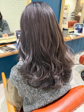 モナバイルーブル(MONA by Louvre) 【MONA名古屋駅/名駅】バイオレットグレー/透明感カラー