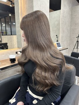 ラピス 大阪心斎橋店(Lapis) ブリーチカラー/グレージュ/トリートメント/ダブルカラー