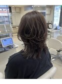 【ミディアムレイヤー】トップ短めで動きしっかりと