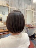 スッキリスタイルチェンジ！透け感ボブ