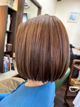 イグレックジャポン 上野毛店(YJAPON) 丸みのあるボブ