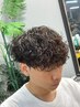 【爽やかパーマスタイル☆】メンズカット+スパイラルパーマ+TR ¥11000
