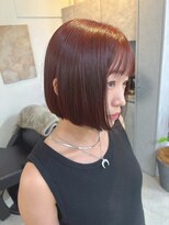 ソジ(soji) 切りっぱなしの艶々ボブ