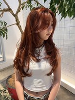ローエ バイ デコ(Rohe by DECO)&nbsp;【廣川】オレンジブラウン/カッパーオレンジ/バタフライレイヤー