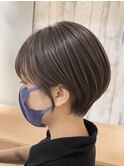 ひし形ショート/くびれショート/ショートボブ