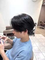 アッシュ 八王子みなみ野店(Ash)&nbsp;センターパート×フェザーパーマ　八王子みなみ野