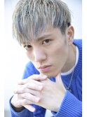 【millci】ホワイトブリーチ×ポイントカラー×ウェットスタイル
