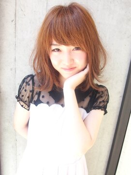 ヘアーサロンブランコ(hair salon blanco) ミディ×カール☆