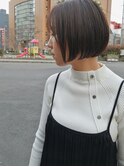 #BLUE　ナチュラルミニボブ