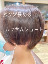 ヘアサロン バス(hair salon bath.) ハンサムショート　大人ショート