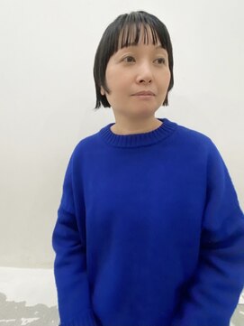 エンドリンク(endlink) endlink黒髪×デザインミニボブ