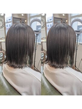 ヘアーサロン リバース(Hair Salon Rebirth) 【防府/Rebirth】グレージュ×グリーン