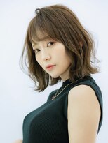 ミラリー 横浜(Mirareee)&nbsp;大人可愛いミディアムヘアスタイル