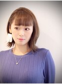 外ハネレイヤーボブ  池田優貴