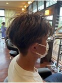 刈り上げスタイル