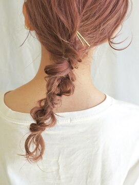 ディッセンバー 神宮前(December) ピンクベージュ　/ ヘアセット