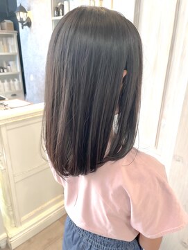 キャアリー(Caary) 福山市美容室Caary人気似合わせカット内巻きセミロング