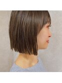 おしゃれ切りっぱなしボブ◎
