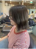 オリーブブラウンボブ