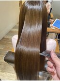 髪質改善ストレート
