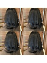 アヴァンス 天王寺店(AVANCE.) ブルーブラック×透明感