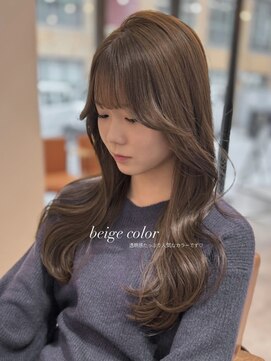 フランチェスカドット(francesca.) まろやかベージュカラー