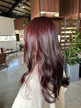 サロン クラッチ クリエイティブ コンセプト(salon CLUTCH creative concept) Cherry red
