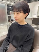 リアン バイ キートス(Lien by kiitos)&nbsp;前髪カット/サイドバング/収まるショートヘア