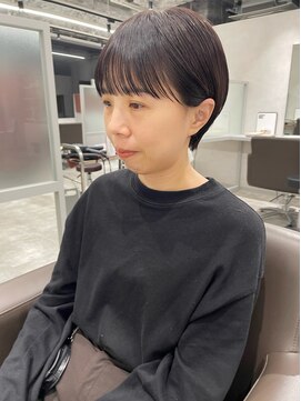 リアン バイ キートス(Lien by kiitos) 前髪カット/サイドバング/収まるショートヘア