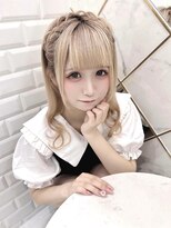 リルミー(Lilme)&nbsp;リボンファンタジズムの恋雨スモモちゃん ヘアメしました♪