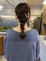ヘア プロデュース キュオン(hair produce CUEON.)&nbsp;お呼ばれヘア×編み下ろし
