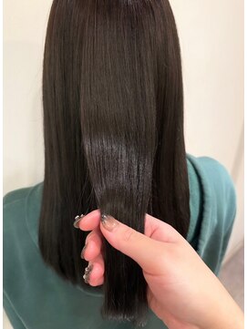 エヌアンドエー 春日部東口店(hair shop N&A) 大人の髪質改善ケア 秋冬カラー 黒髪/ブラウン/トリートメント