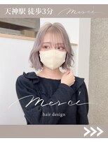 メルシー 福岡天神店(Merci)&nbsp;カラー☆/ケアブリーチ/トリプルカラー/福岡/天神/今泉/エクステ