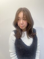 クク(coucou)&nbsp;顔周りカット×透明感髪質改善カラー