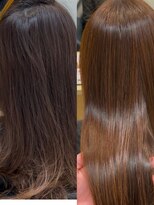 イヴォークトーキョーオーサカ(EVOKE TOKYO osaka)&nbsp;素髪ケアトリートメント×縮毛矯正