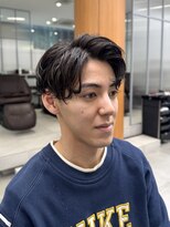 ガリカ 大名(Gallica)&nbsp;メンズパーマ/シャドウパーマ/メンズセンターパート束感パーマ