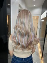 ラピス 渋谷本店(Lapis) ミルクティー/シールエクステ/バイカルテ/レイヤーカット