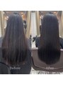 アヤメ 巣鴨店(ayame) 髪に優しい薬剤、3ヶ月持つ髪質改善（巣鴨/髪質改善/縮毛矯正）
