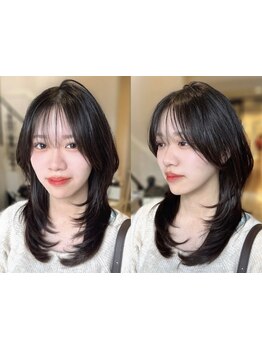 【京都/烏丸御池】最旬の韓国風小顔カットを体験♪前髪や顔周りのカットで、あなたの印象をガラッと変更☆