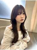 レイヤー／ボブルフ／ネビージュ/小顔/ワンレン/なれミディ