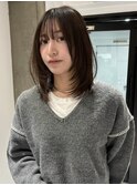 レイヤーカットフェイスレイヤーミディアムレイヤー