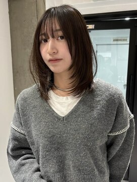 ヨーク(YOKE) レイヤーカットフェイスレイヤーミディアムレイヤー