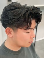 バース バイ ハピネス(BIRTH by happiness)&nbsp;奈良men's刈り上げフェザーパーマフェザーショート