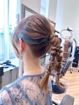 コワファースト  させぼ五番街店(COIFF1RST) おまかせ☆ポニーarrange