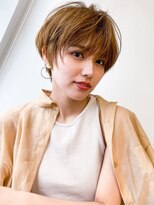 アース 相模大野店(EARTH)&nbsp;小顔見せ◎夏映えミルクティーベージュレイヤー